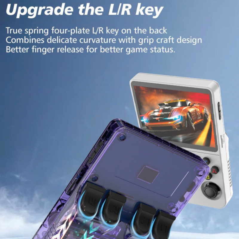 Портативна ігрова приставка R36S з ретро іграми